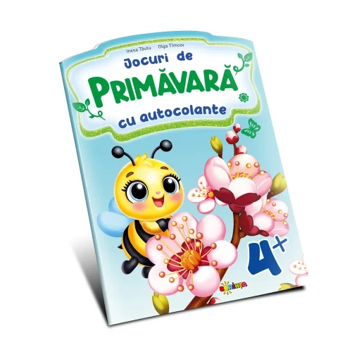 Весенние игры с наклейками. 4+ (402877)