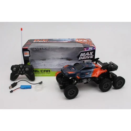 Masina cu radiocomanda cu lumini,incarcator si spray (100798)