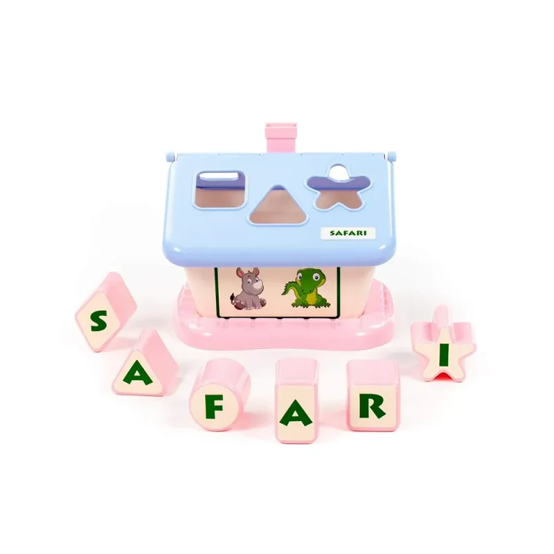 Căsuță educativă Safari cu sorter, Polesie (90300) 2