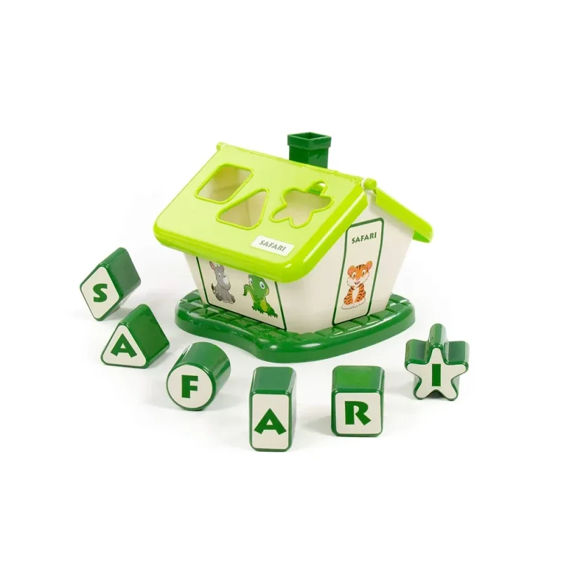 Căsuță educativă Safari cu sorter, Polesie (90294) 3