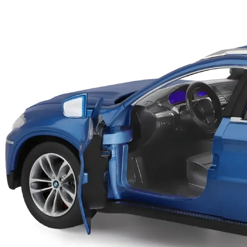 Металлический автомобиль BMW X6 масштаб 1:26, синий MSZ (68250A)