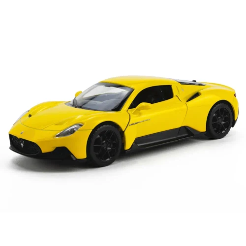 Maserati MC20 Metal Car масштаб 1:33, желтый MSZ (32734)