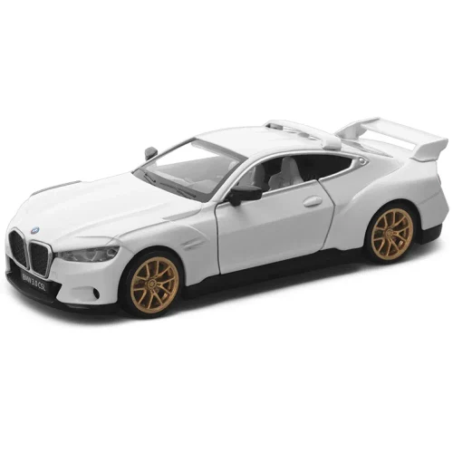 BMW 3.0 CSL Metal Car масштаб 1:34, белый MSZ (32732)