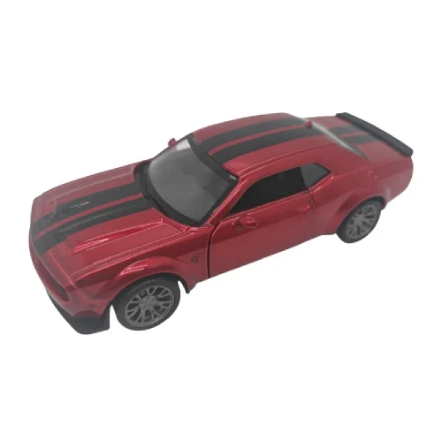Mașină din metal Dodge Challenger scară 1:36, 3 culori, MSZ (10008)