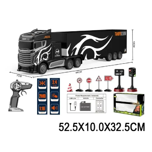Camion cu radiocomanda cu incarcator (64370)