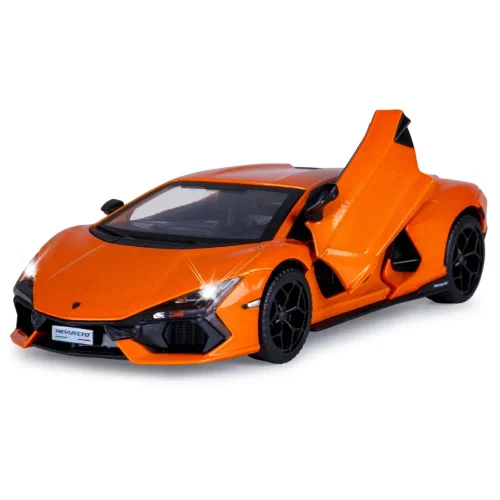 Металлический автомобиль Lamborghini Revuelto в масштабе 1:24, оранжевый MSZ (68200A/1)