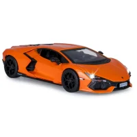 Mașină din metal Lamborghini Revuelto, scară 1:24, portocalie, MSZ (68200A/1) 7