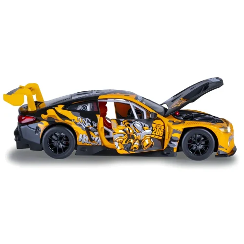 Литой автомобиль BMW M4 GT3 в масштабе 1:24, желтый MSZ (68296A)