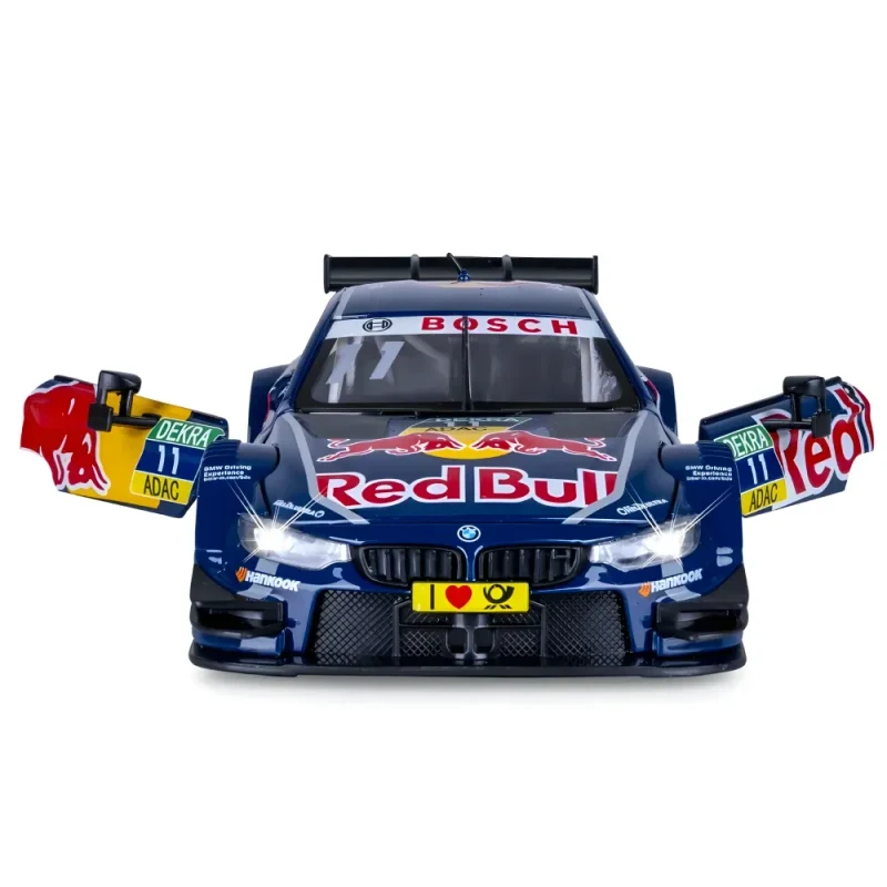 Mașină din metal BMW M4 DTM, scară 1:24, albastră, MSZ (68295A) 2