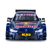 Mașină din metal BMW M4 DTM, scară 1:24, albastră, MSZ (68295A) 3
