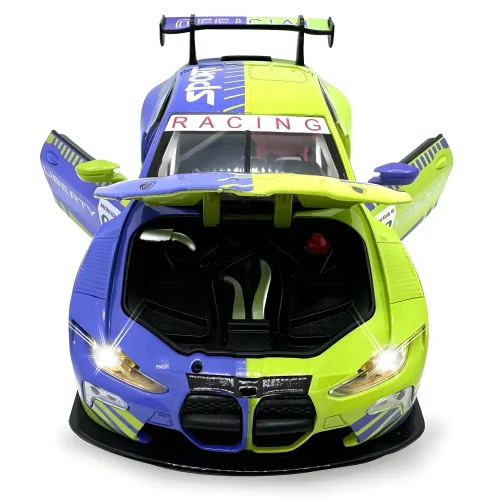 Литой автомобиль BMW M4 GT3 в масштабе 1:24, зеленый MSZ (68282A/3)