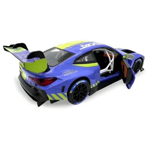 Литой автомобиль BMW M4 GT3 в масштабе 1:24, зеленый MSZ (68282A/3)