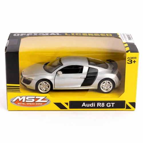 Mașină din metal Audi R8 GT scară 1:36, 3 culori, MSZ (10004)