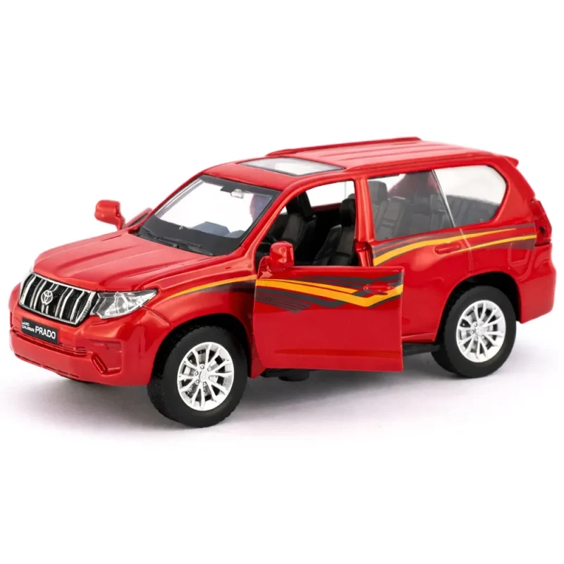 Металлический автомобиль Toyota Land Cruiser Prado масштаб 1:36, 3 цвета MSZ (10002) 8