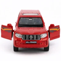 Металлический автомобиль Toyota Land Cruiser Prado масштаб 1:36, 3 цвета MSZ (10002) 9