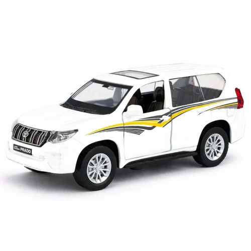 Mașină din metal Toyota Land Cruiser Prado scară 1:36, 3 culori, MSZ (10002)