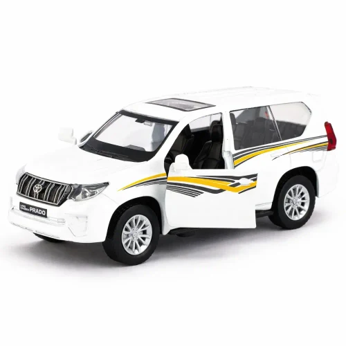 Mașină din metal Toyota Land Cruiser Prado scară 1:36, 3 culori, MSZ (10002)