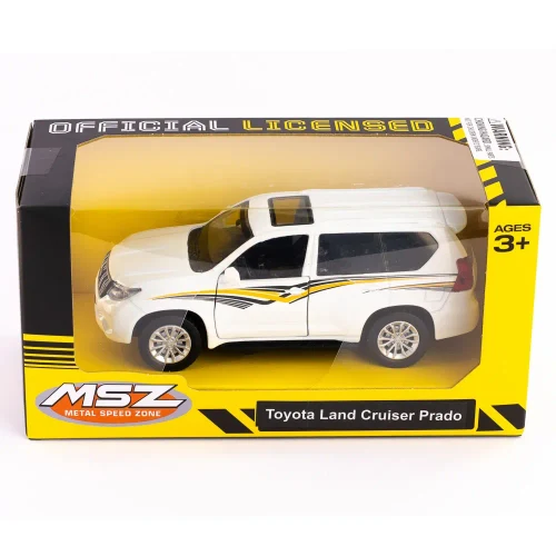 Mașină din metal Toyota Land Cruiser Prado scară 1:36, 3 culori, MSZ (10002)