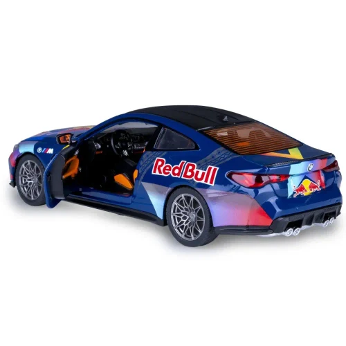BMW M4 (G82) Литой автомобиль, масштаб 1:24, синий, MSZ (68292A)