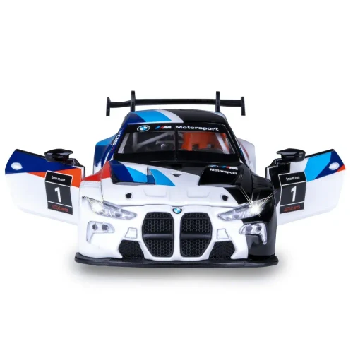 Литой автомобиль BMW M4 GT3 в масштабе 1:24, черный MSZ (68282A/2)