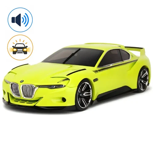 Литой автомобиль BMW 3.0 CSL Hommage, масштаб 1:24, зеленый, MSZ (68257A/1)