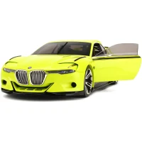 Mașină din metal BMW 3.0 CSL Hommage, scară 1:24, verde, MSZ (68257A/1) 2