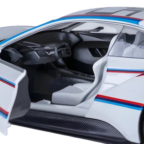 Литой автомобиль BMW 3.0 CSL Hommage R, масштаб 1:24, белый, MSZ (68257A/2)