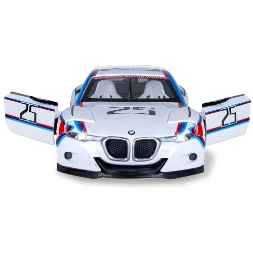 Литой автомобиль BMW 3.0 CSL Hommage R, масштаб 1:24, белый, MSZ (68257A/2)