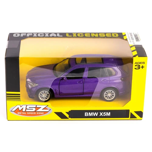 Mașină din metal BMW X5M scară 1:36, 3 culori, MSZ (10026)