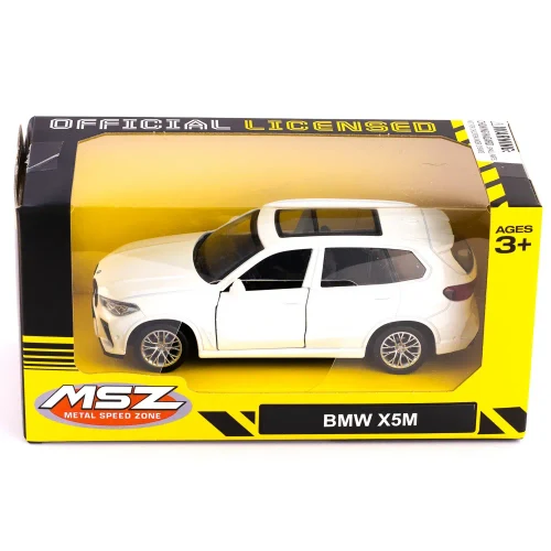 Mașină din metal BMW X5M scară 1:36, 3 culori, MSZ (10026)