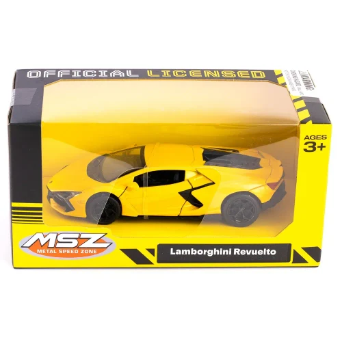 Mașină din metal Lamborghini Revuelto scară 1:36, 2 culori, MSZ (10013)