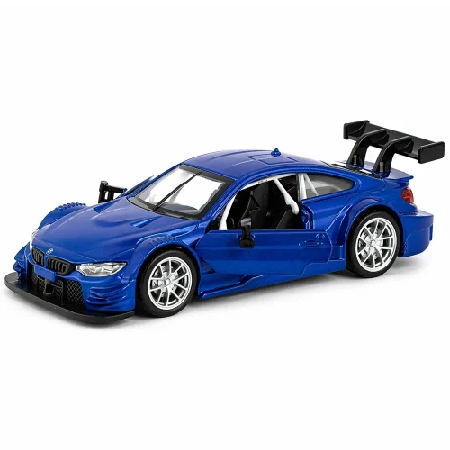 Mașină din metal BMW M4 DTM scară 1:36, 3 culori, MSZ (10024)