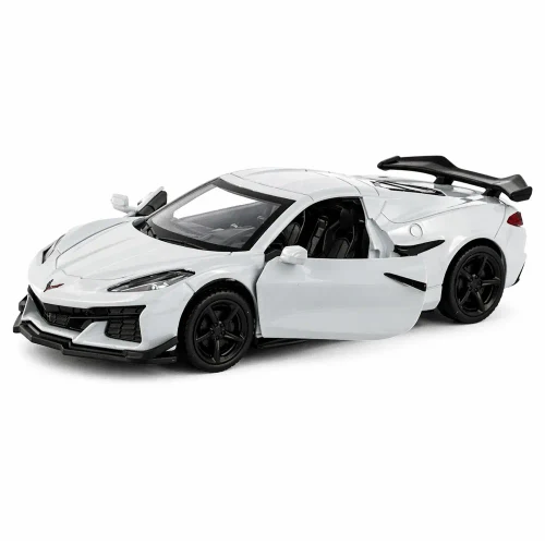 Mașină din metal Chevrolet Corvette C8 Z06 2024 scară 1:36, 3 culori, MSZ (10018)
