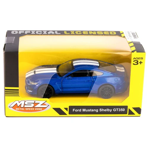 Mașină din metal Ford Shelby GT350 scară 1:36, 3 culori, MSZ (10021)