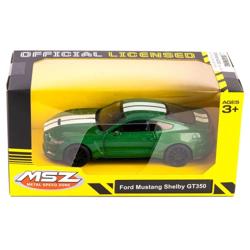 Mașină din metal Ford Shelby GT350 scară 1:36, 3 culori, MSZ (10021)