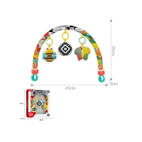 Игровая арка с подвесными текстильными игрушками, Huanger HE0316 (78027) 2
