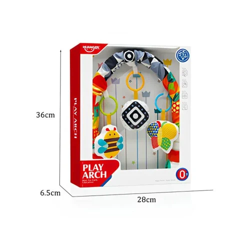 Игровая арка с подвесными текстильными игрушками, Huanger HE0316 (78027)