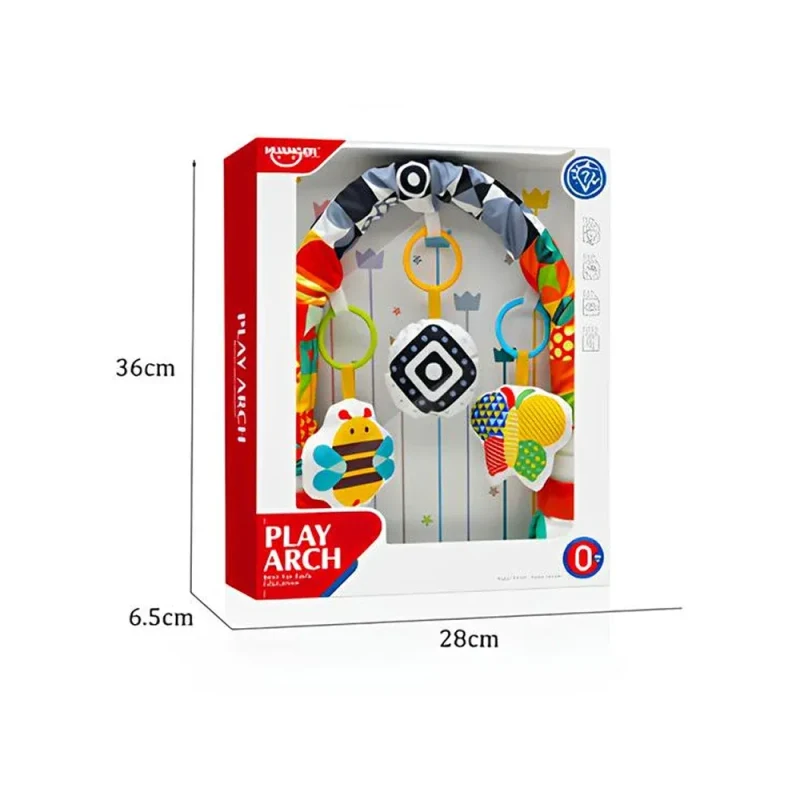 Игровая арка с подвесными текстильными игрушками, Huanger HE0316 (78027) 3