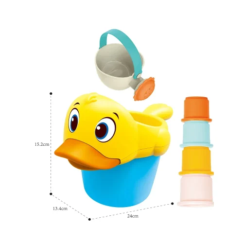 Игровой набор и аксессуары для ванны с утенком, Huanger HE0276 (78515)