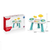 Set muzical de tobe cu lumini și sunete, Huanger HE0525 (78386) 2