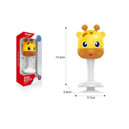 Игрушка-погремушка Жираф, Huanger HE0549 (78218)
