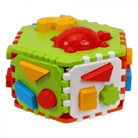 Cub educativ „Smart Kid Hippo” , cu forme geometrice ,Technok (2445)