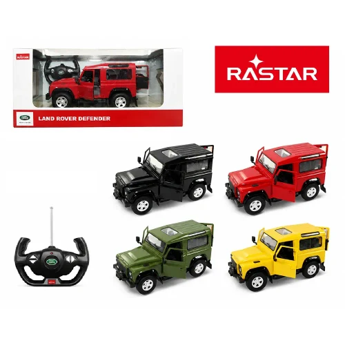Радиоуправляемая машинка Land Rover Defender на радиоуправлении, масштаб 1:14, 4 цвета, Rastar (78400)