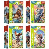Puzzle 54Mini „Lumea aventurii a lui Treflix” (set 8 buc) (54109)