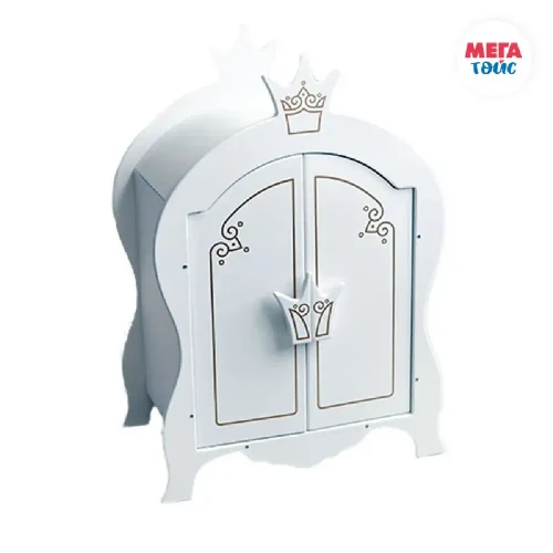 Play Furniture - Шкаф из коллекции Shining Crown (Белоснежный шелк) (72020)