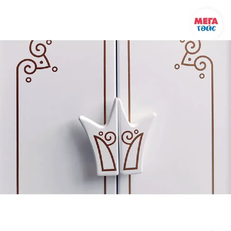 Mobilier de joacă – dulap din colecția „Shining Crown” (mătase albă ca zăpada) (72020) 2