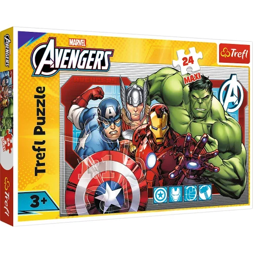Всегда только / Disney Marvel The Avengers, 24 макси-предмета (14378)