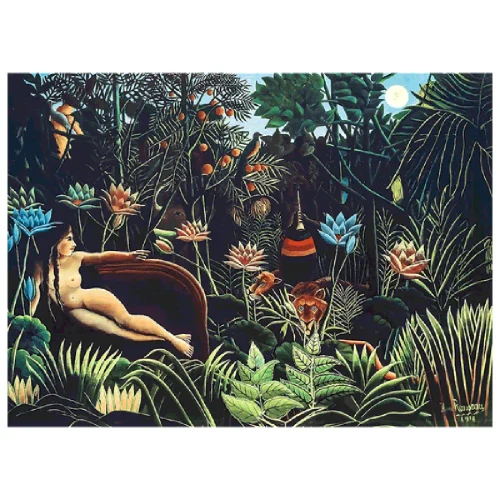 Visul – Henri Rousseau, 200 elemente din lemn (20253)