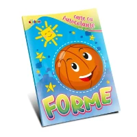 Carte cu autocolante. Forme (60636)