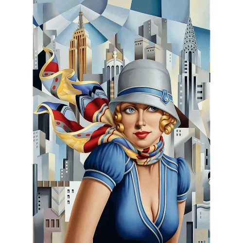 Vară în oraș – Catherine Abel, 200 elemente din lemn (20251)
